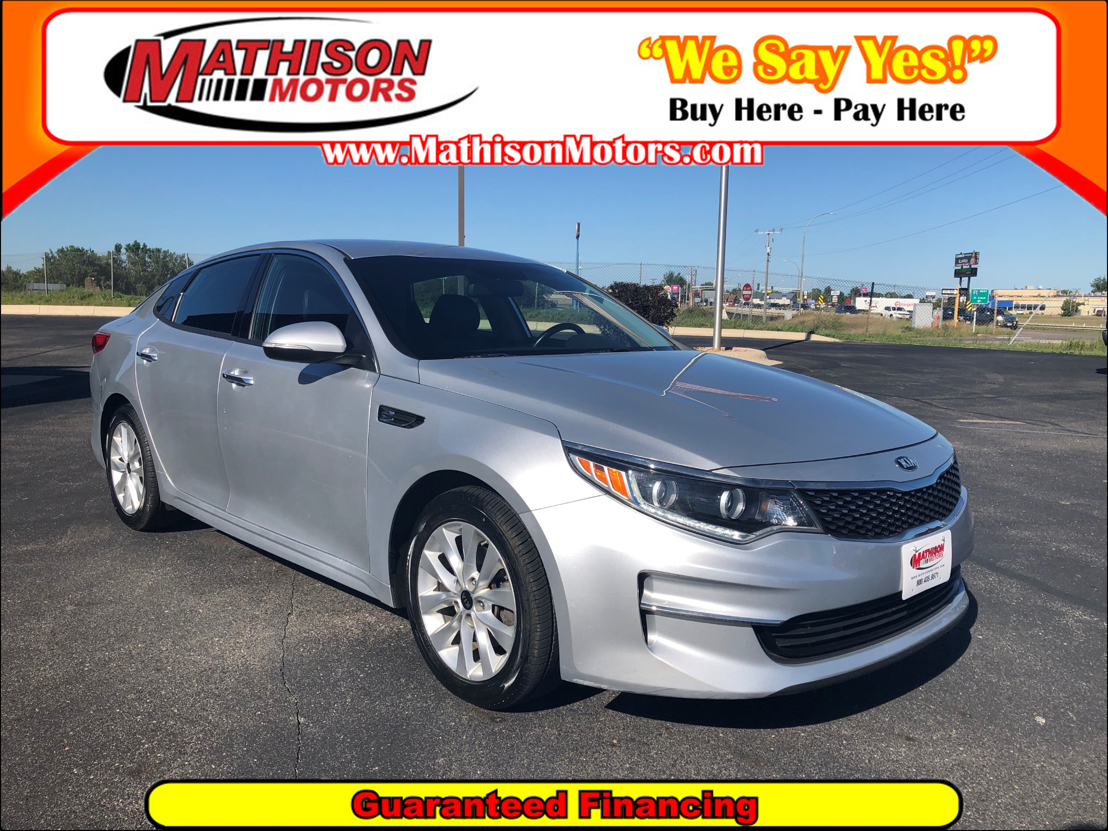 JP Motors Inc DBA Mathison Motors - Used vehicle - Sedan KIA OPTIMA 2017