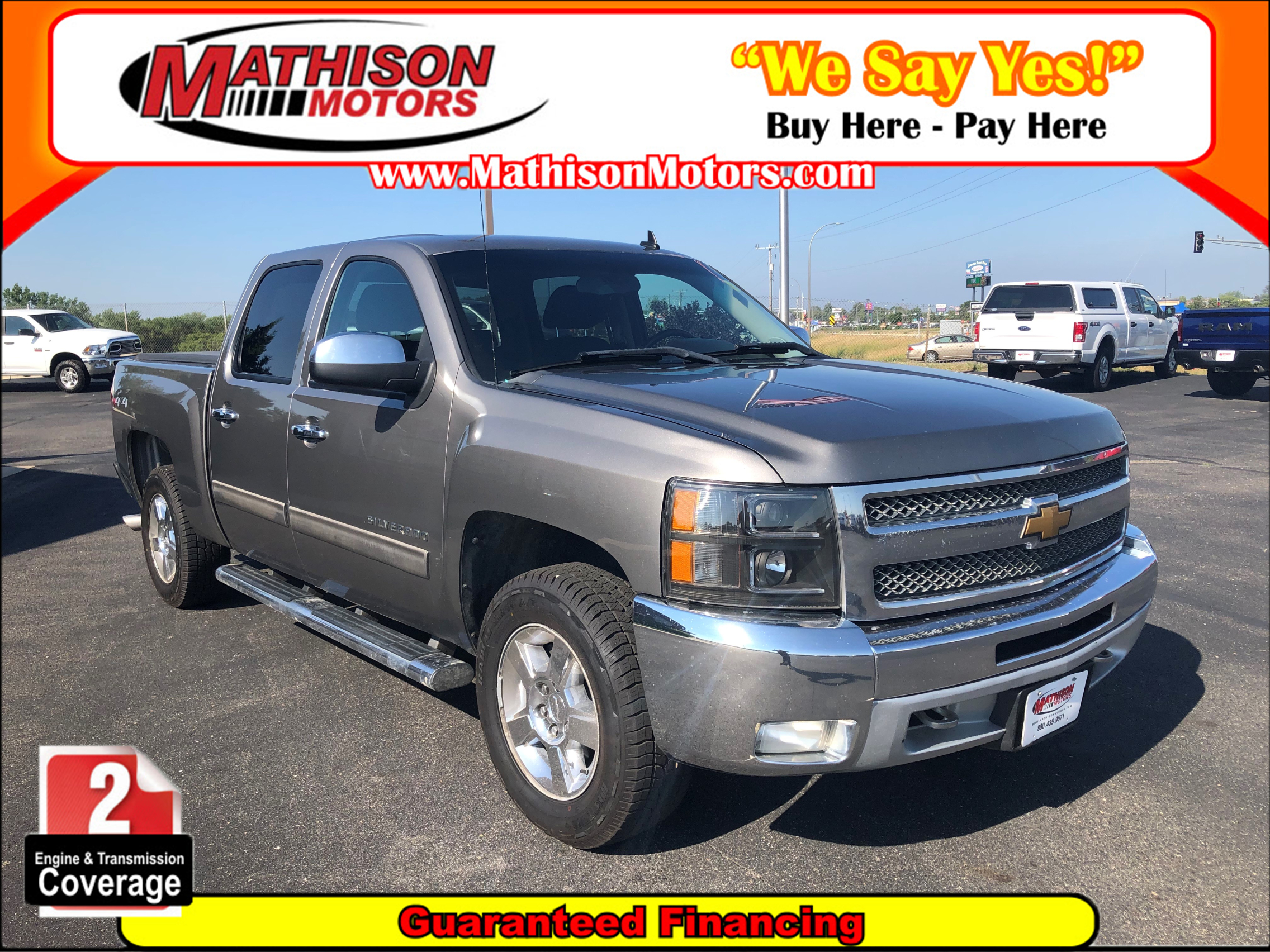 JP Motors Inc DBA Mathison Motors - Used vehicle - Truck CHEVROLET SILVERADO 1500 2012