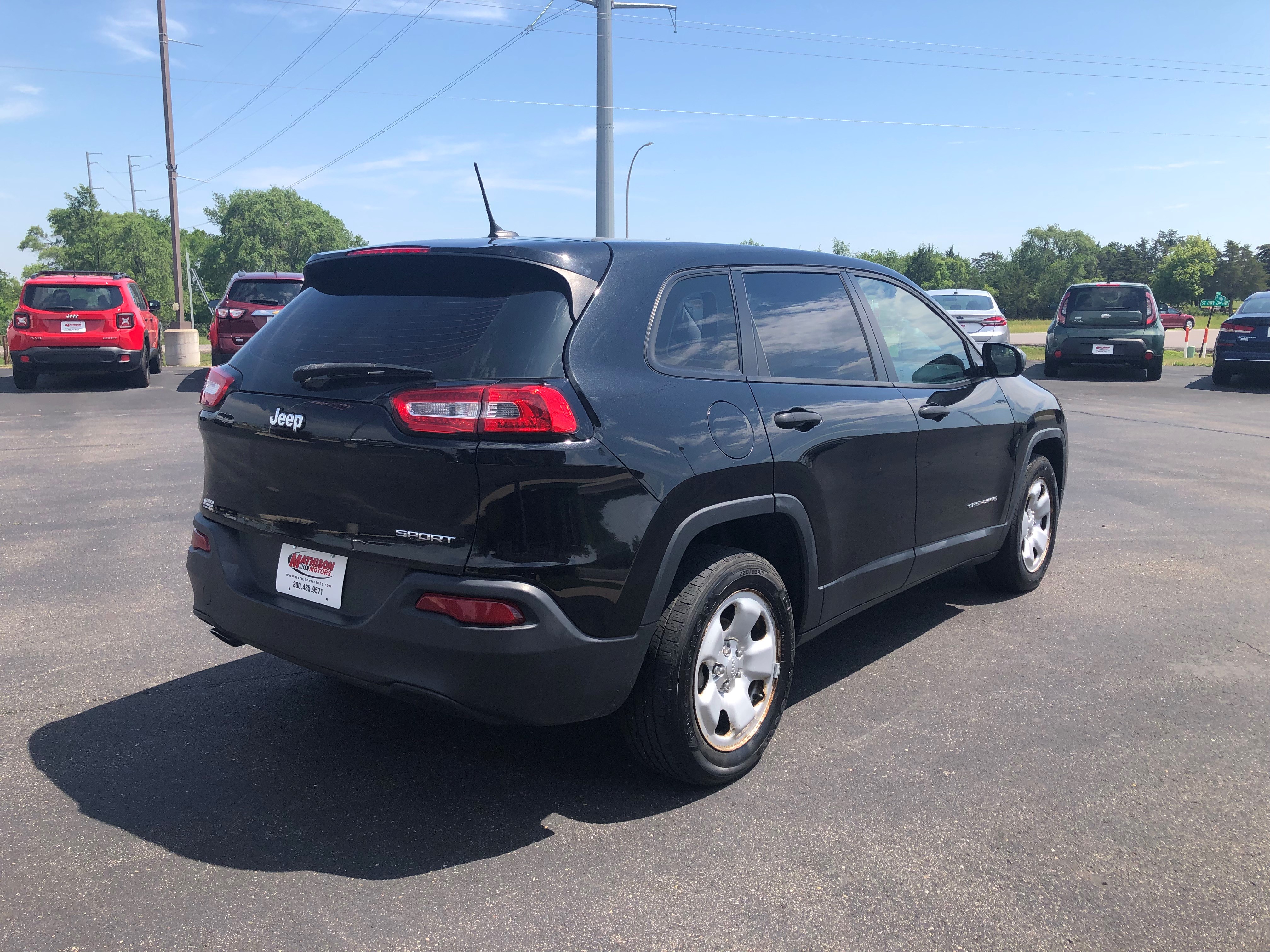 JP Motors Inc DBA Mathison Motors - Used vehicle - SUV JEEP CHEROKEE 2014