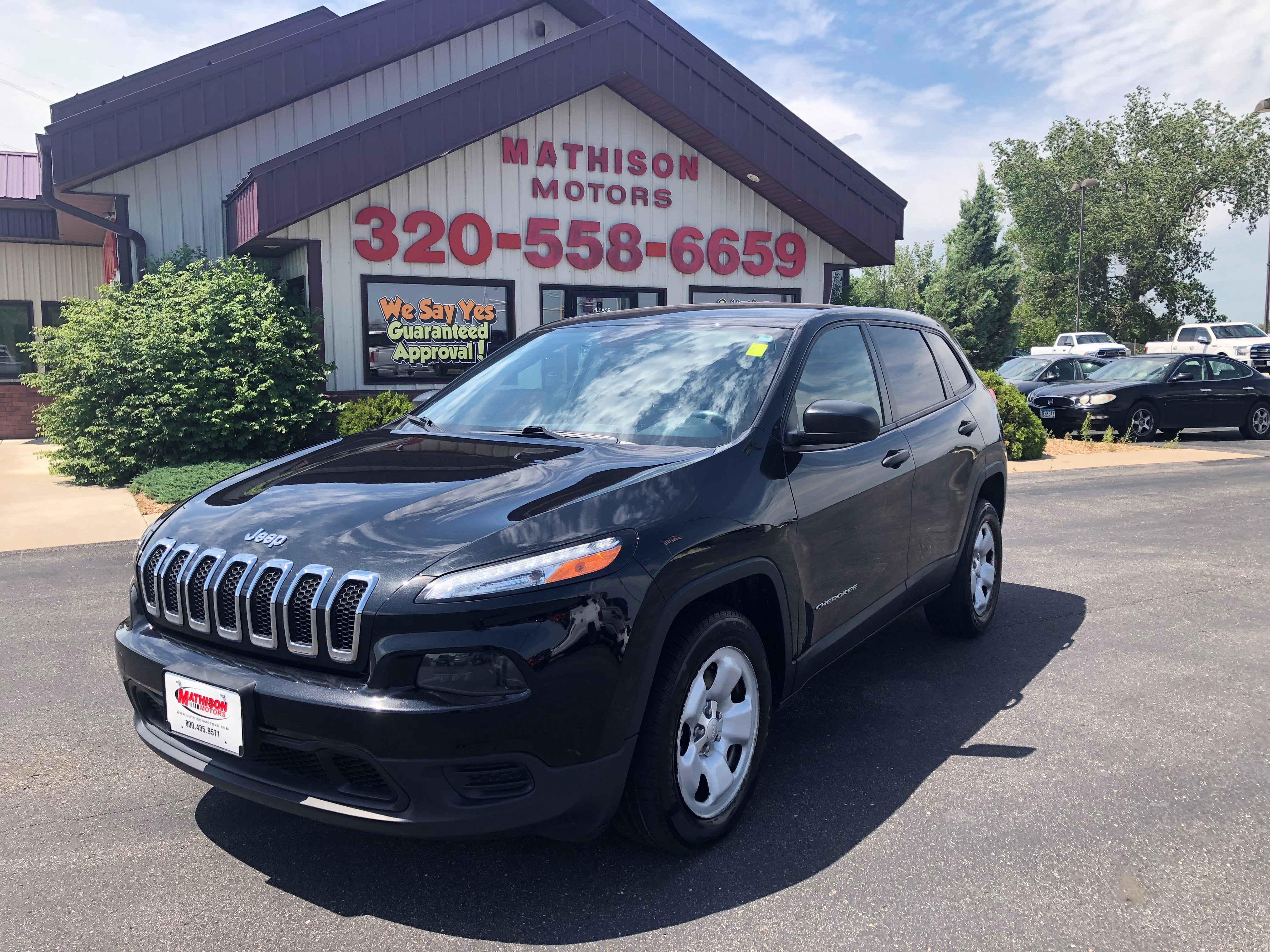 JP Motors Inc DBA Mathison Motors - Used vehicle - SUV JEEP CHEROKEE 2014