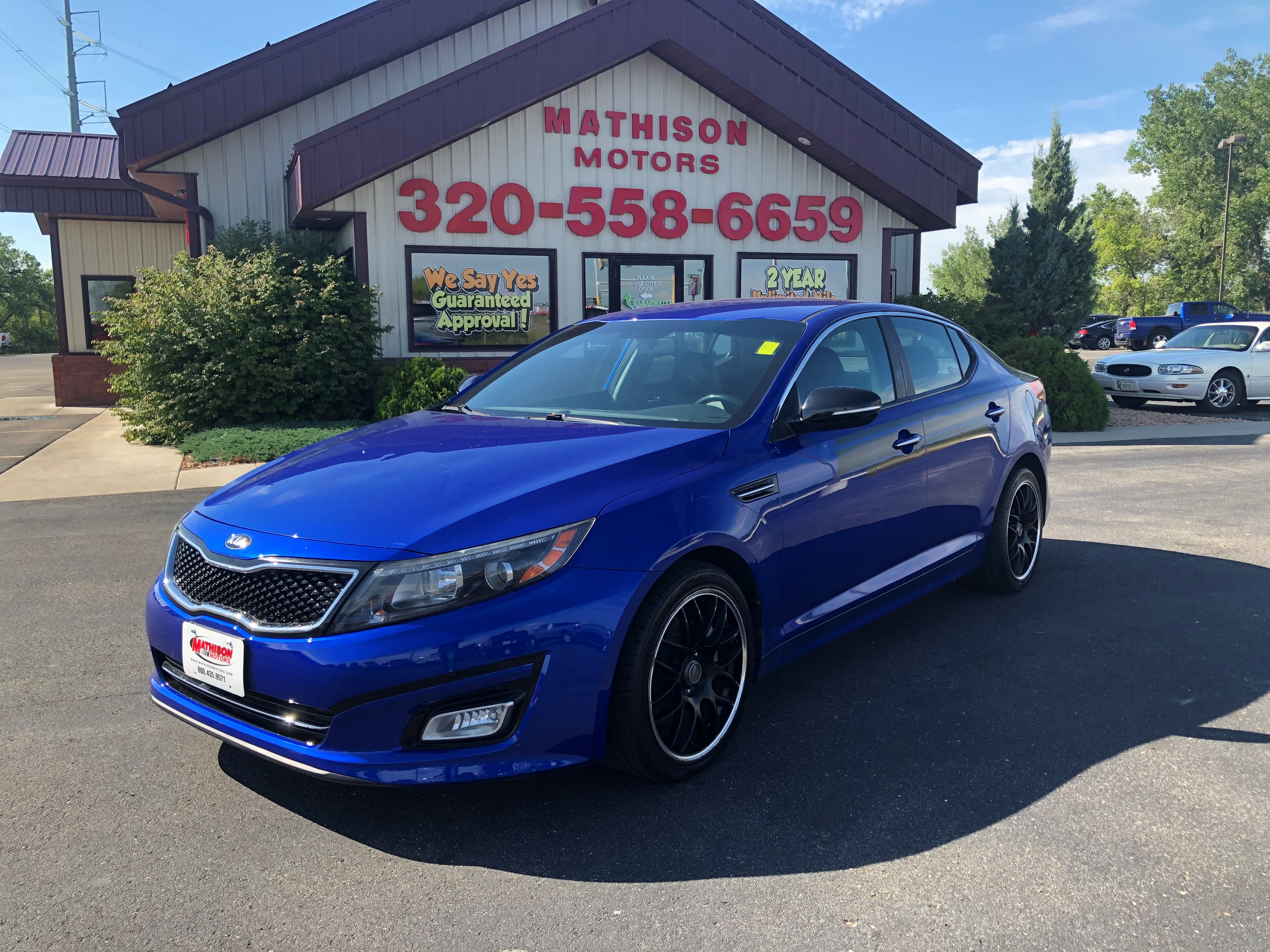 JP Motors Inc DBA Mathison Motors - Used vehicle - Sedan KIA OPTIMA 2015