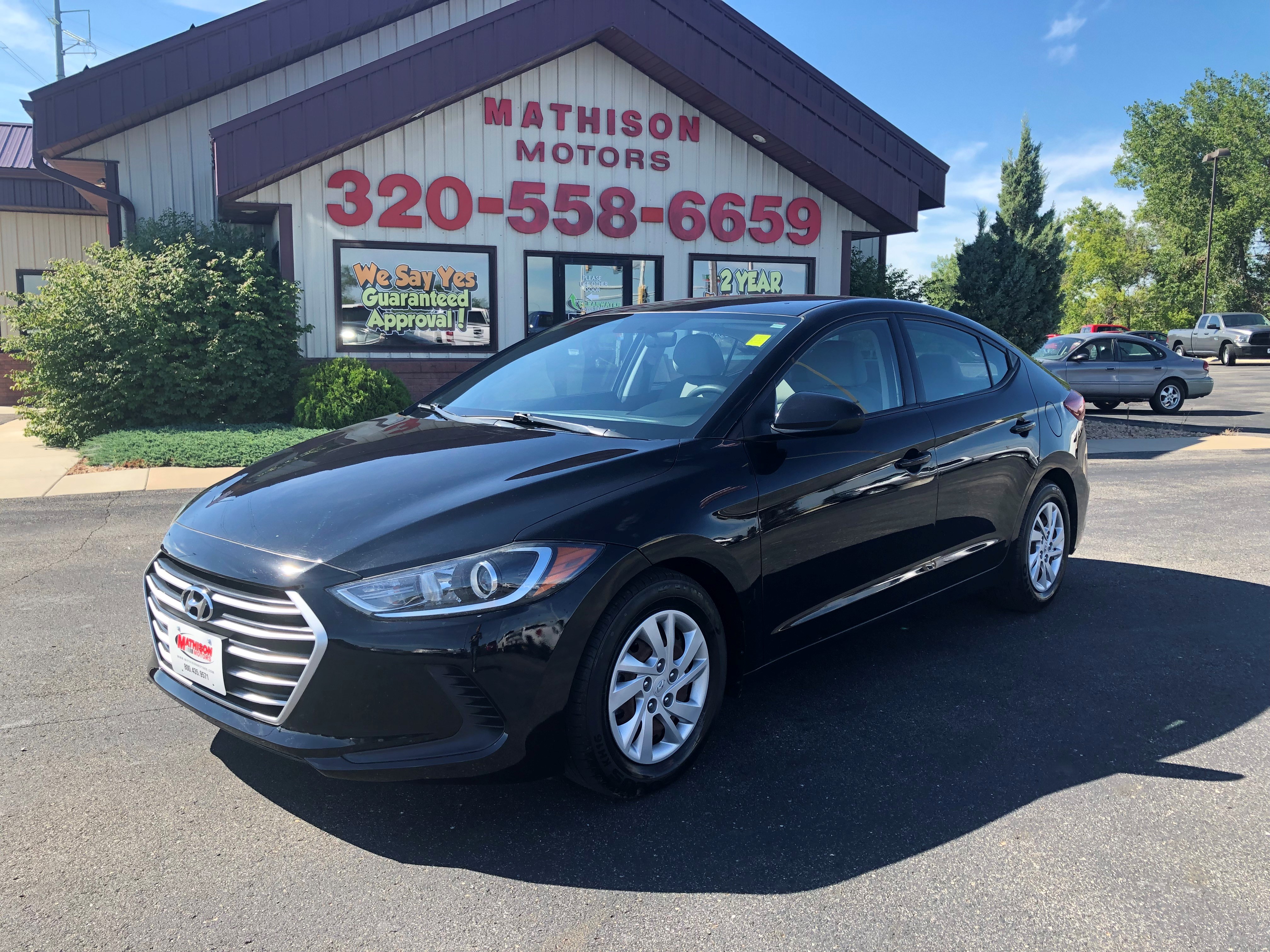 JP Motors Inc DBA Mathison Motors - Used vehicle - Sedan HYUNDAI ELANTRA 2017