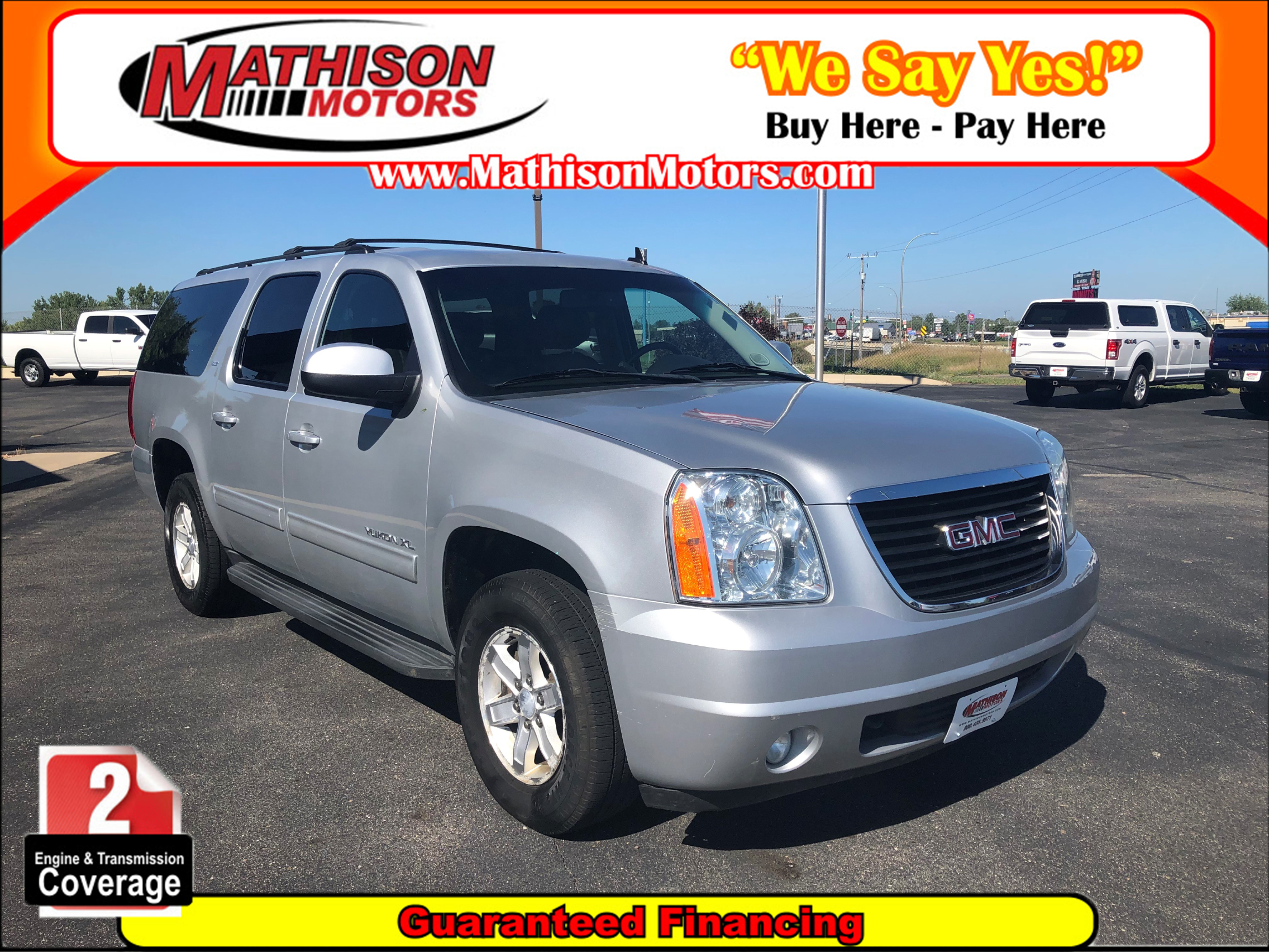 JP Motors Inc DBA Mathison Motors - Used vehicle - SUV GMC YUKON XL 2013