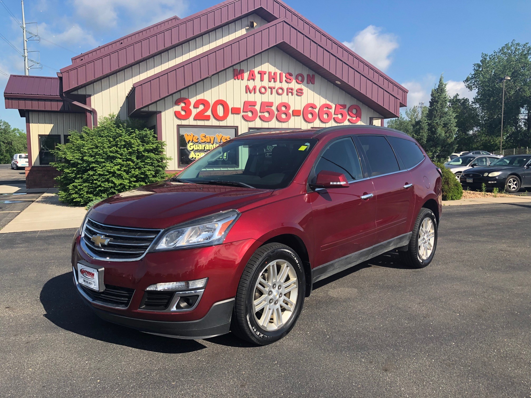 JP Motors Inc DBA Mathison Motors - Used vehicle - SUV CHEVROLET TRAVERSE 2015
