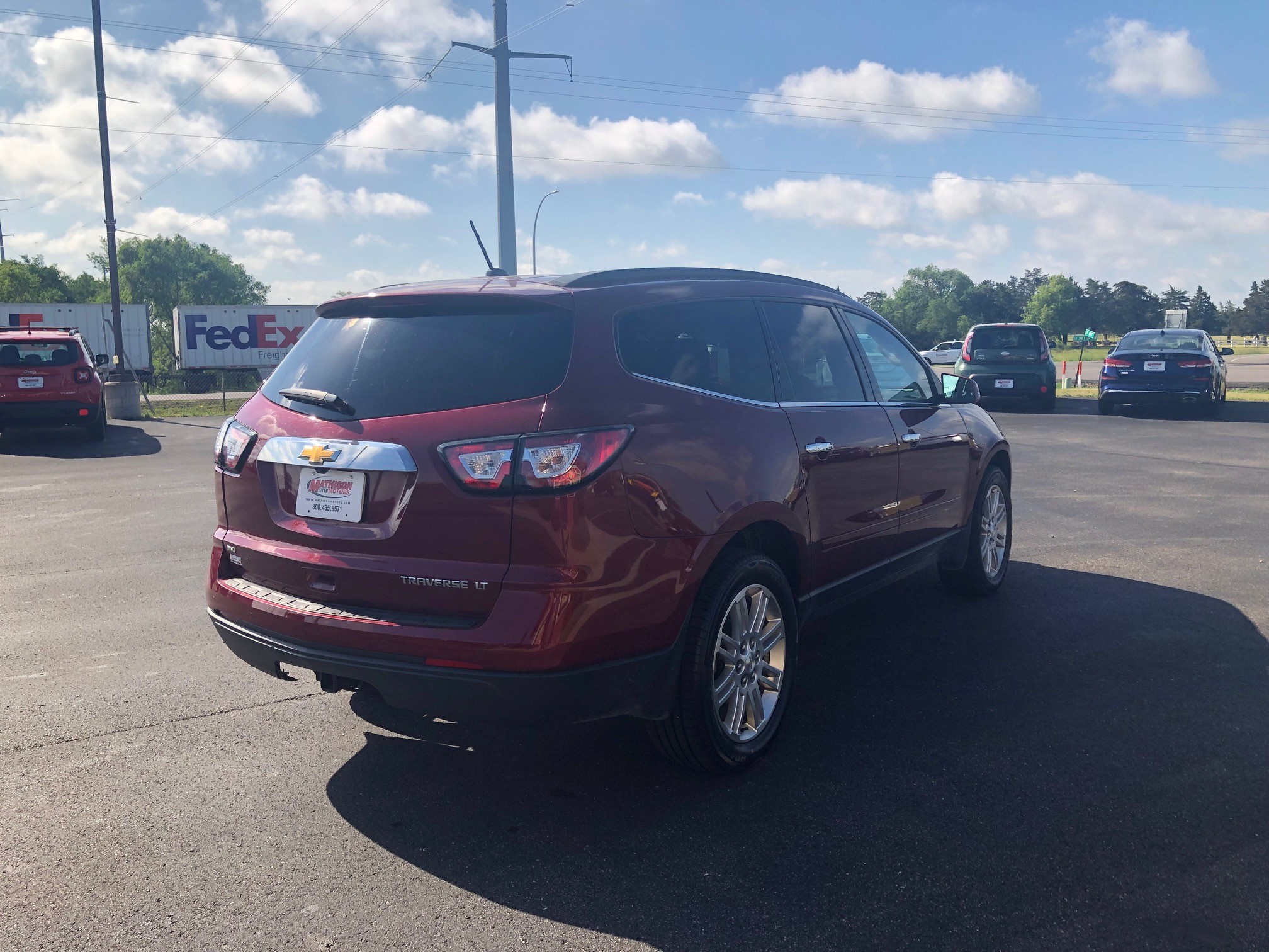 JP Motors Inc DBA Mathison Motors - Used vehicle - SUV CHEVROLET TRAVERSE 2015