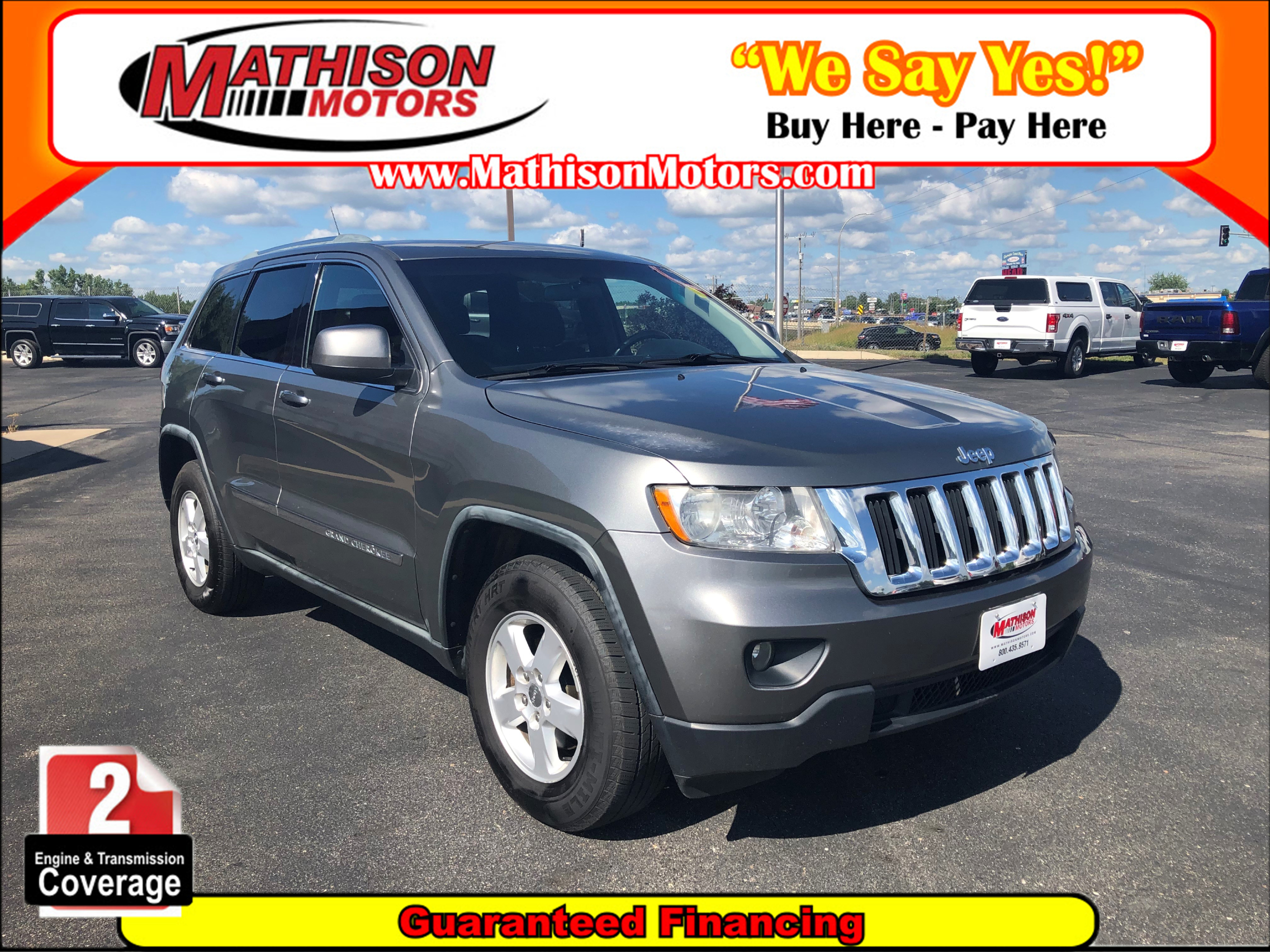 JP Motors Inc DBA Mathison Motors - Used vehicle - SUV JEEP GRAND CHEROKEE 2011