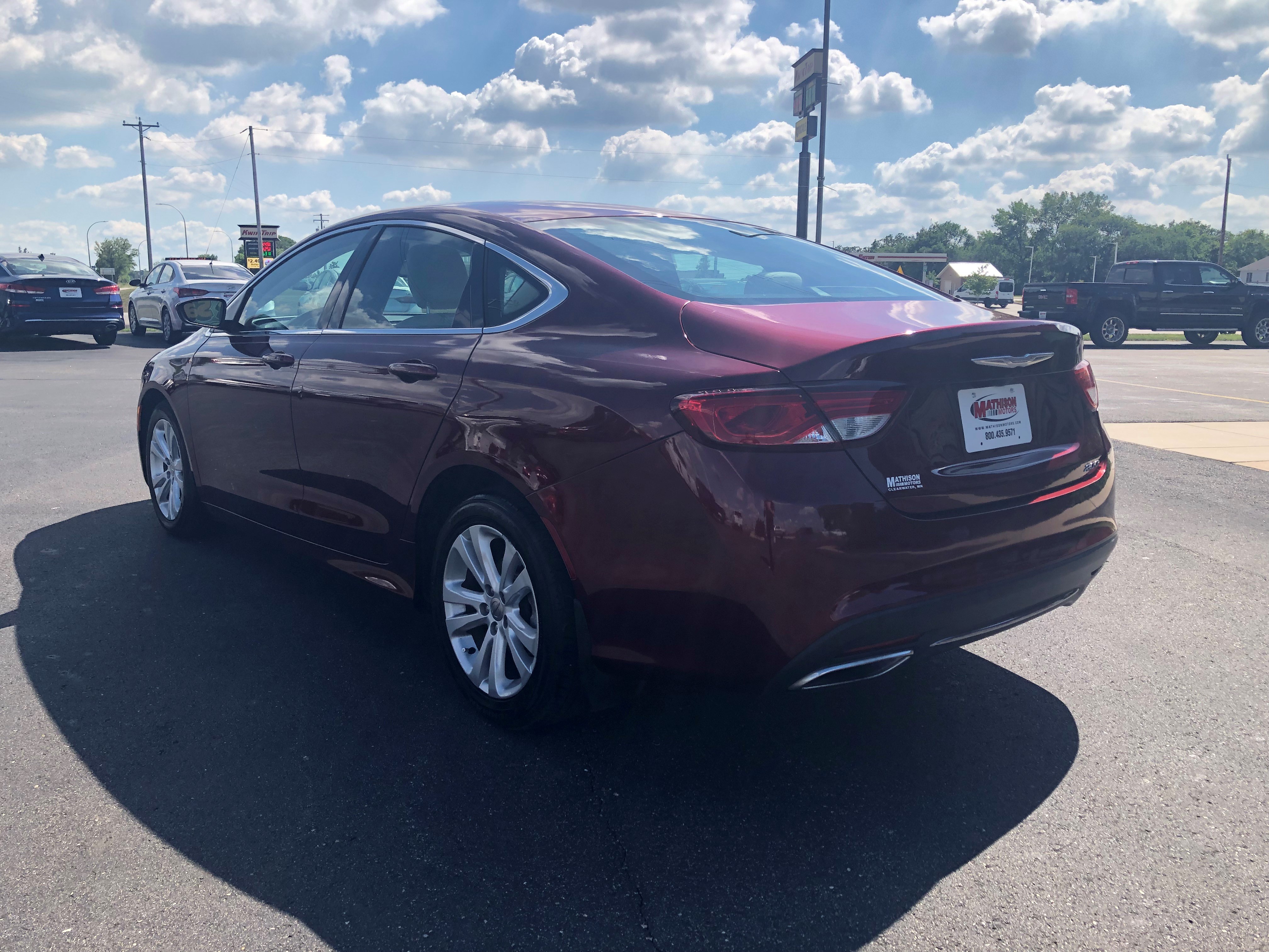 JP Motors Inc DBA Mathison Motors - Used vehicle - Sedan CHRYSLER 200 2016