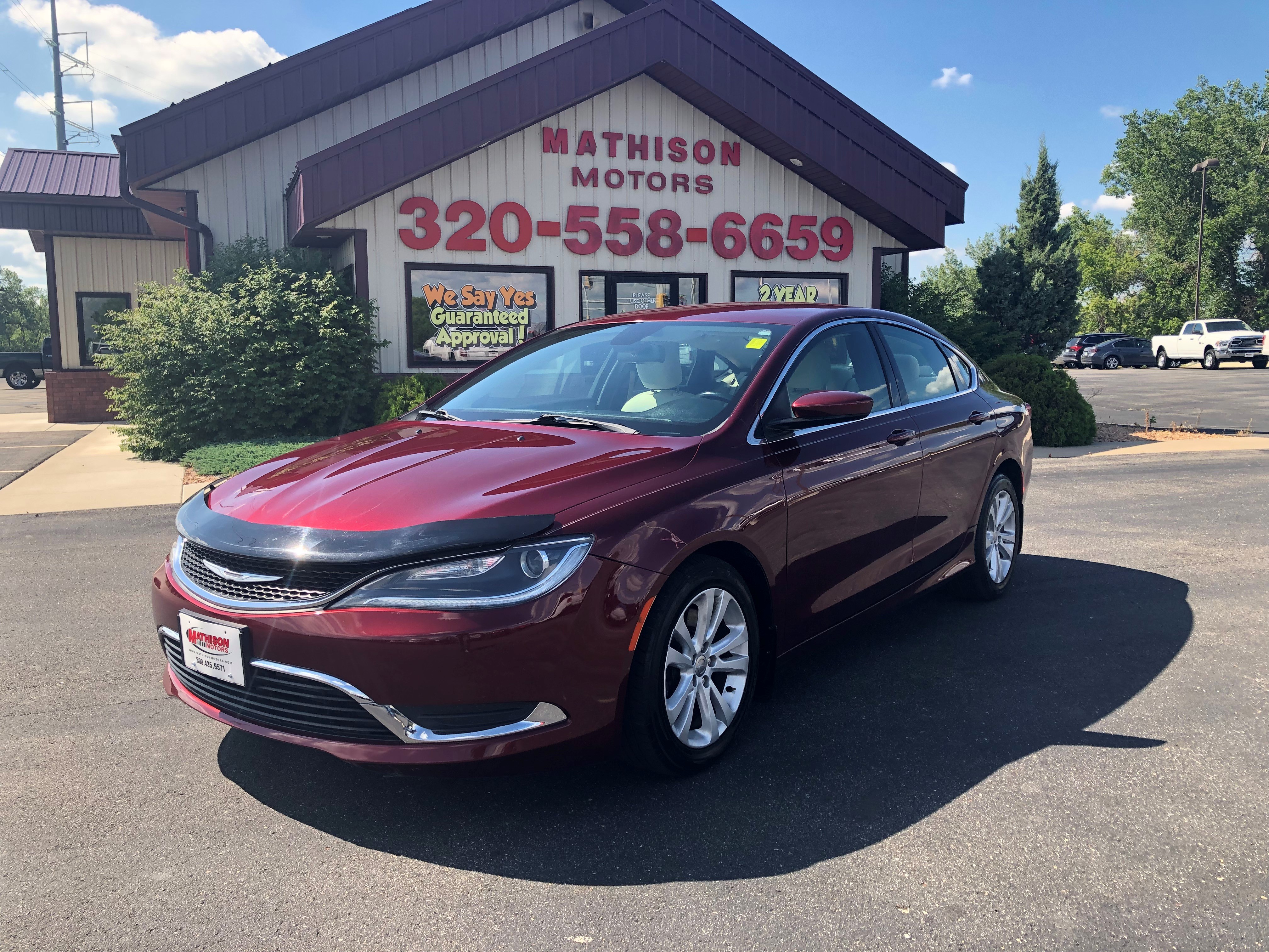 JP Motors Inc DBA Mathison Motors - Used vehicle - Sedan CHRYSLER 200 2016