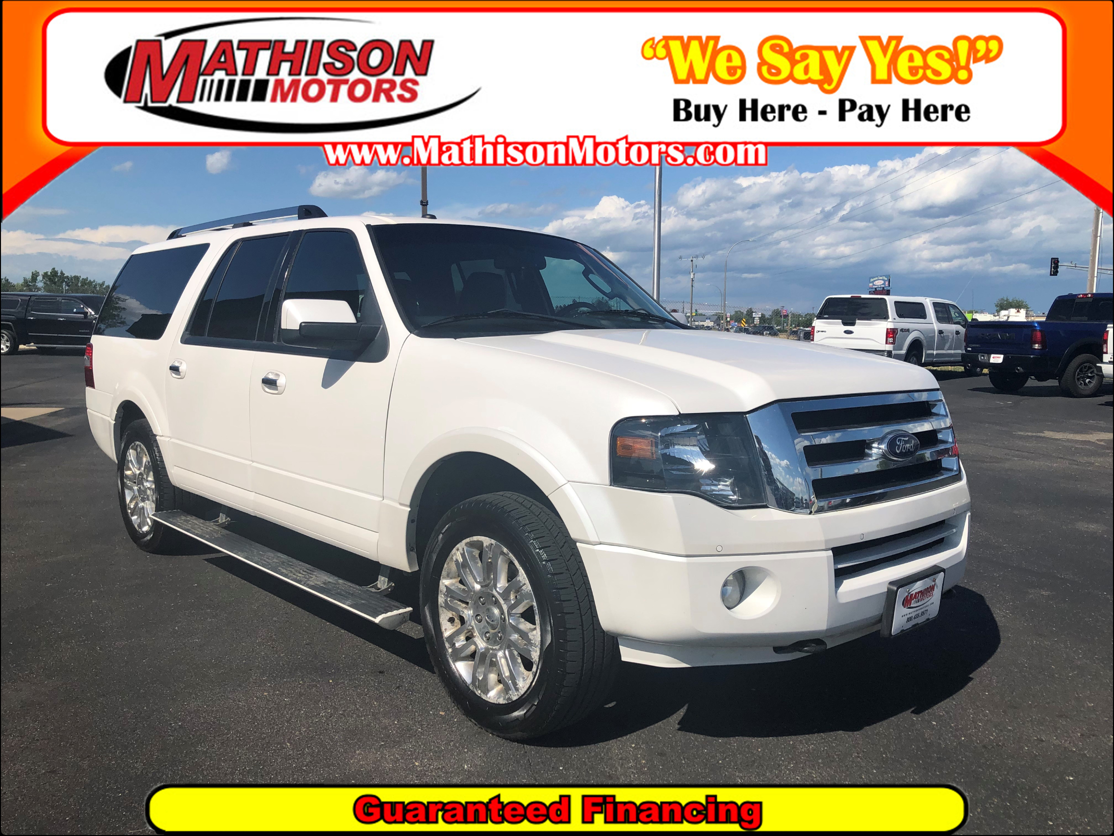JP Motors Inc DBA Mathison Motors - Used vehicle - SUV FORD EXPEDITION EL 2012