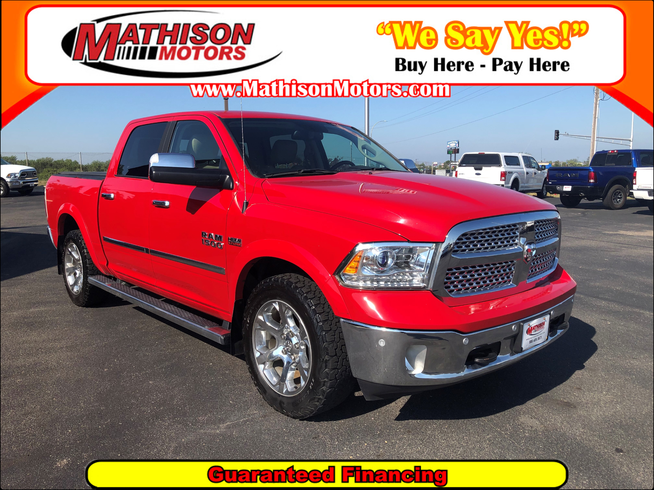 JP Motors Inc DBA Mathison Motors - Used vehicle - Truck RAM 1500 2017