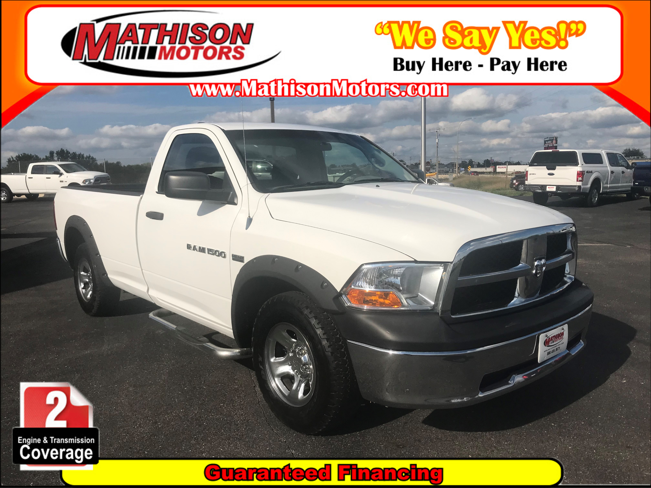 JP Motors Inc DBA Mathison Motors - Used vehicle - Truck RAM 1500 2011