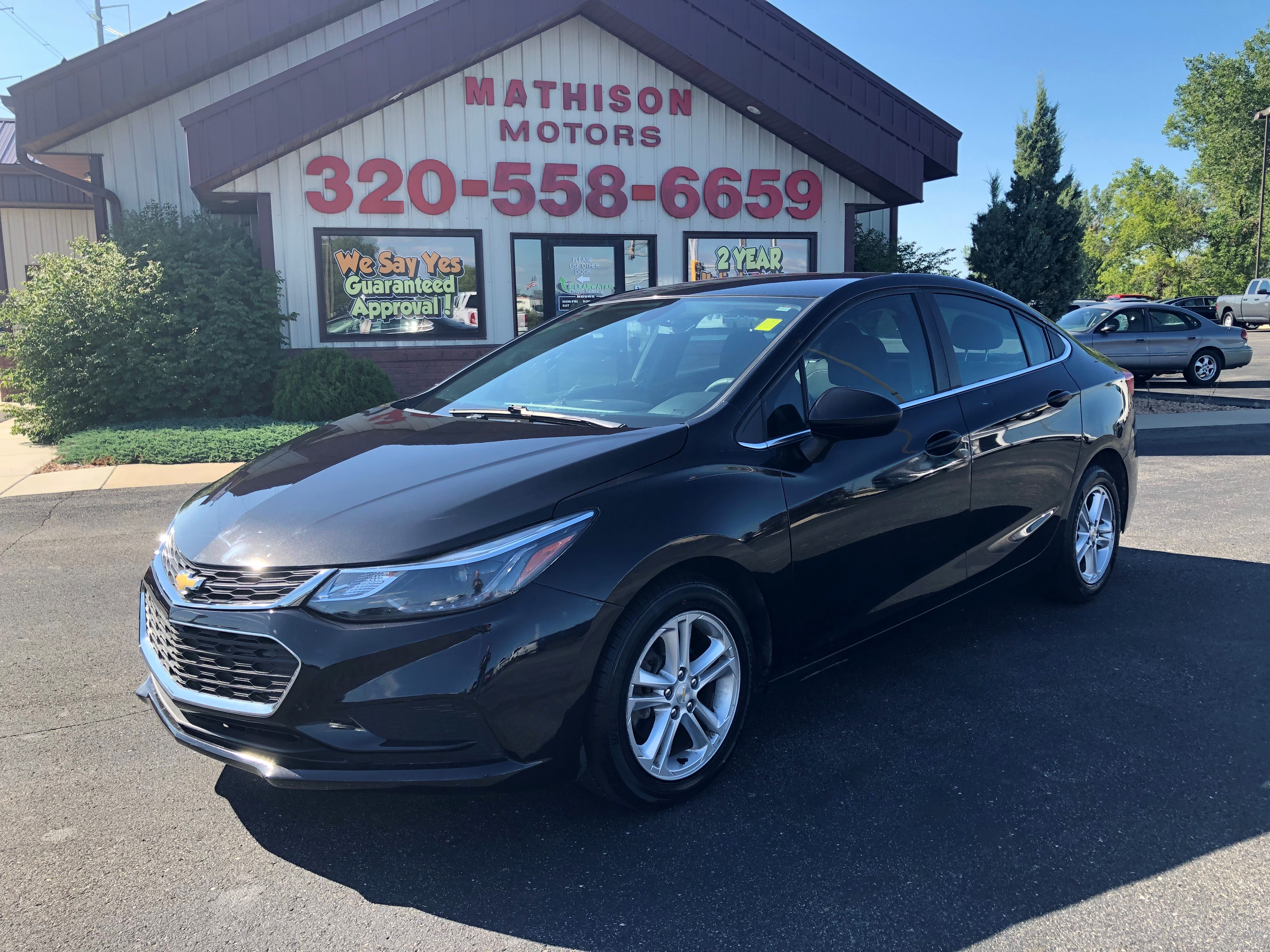 JP Motors Inc DBA Mathison Motors - Used vehicle - Sedan CHEVROLET CRUZE 2018
