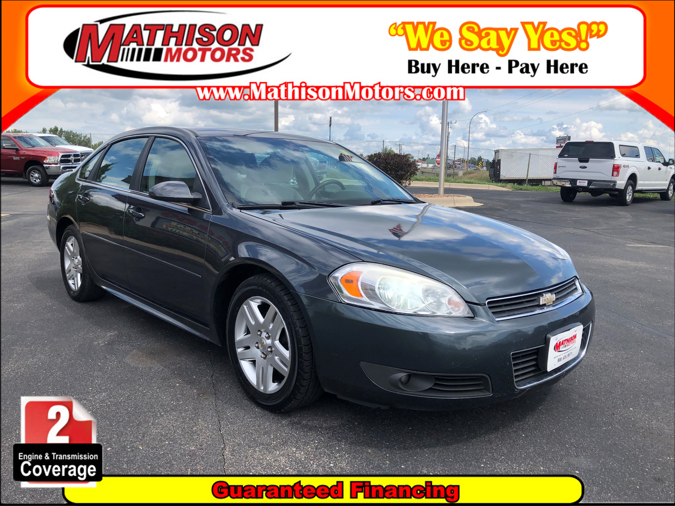 JP Motors Inc DBA Mathison Motors - Used vehicle - Sedan CHEVROLET IMPALA 2011