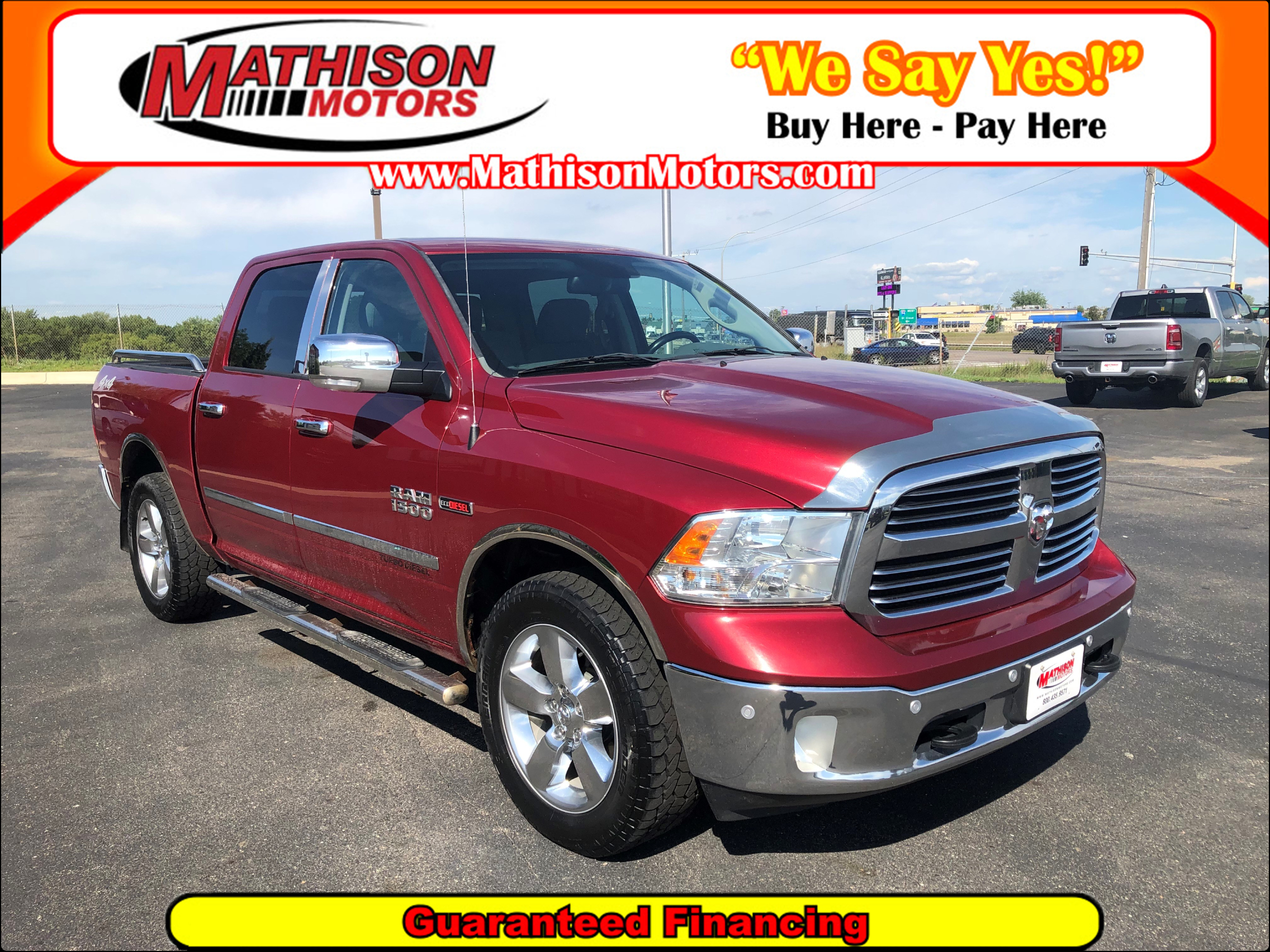 JP Motors Inc DBA Mathison Motors - Used vehicle - Truck RAM 1500 2015