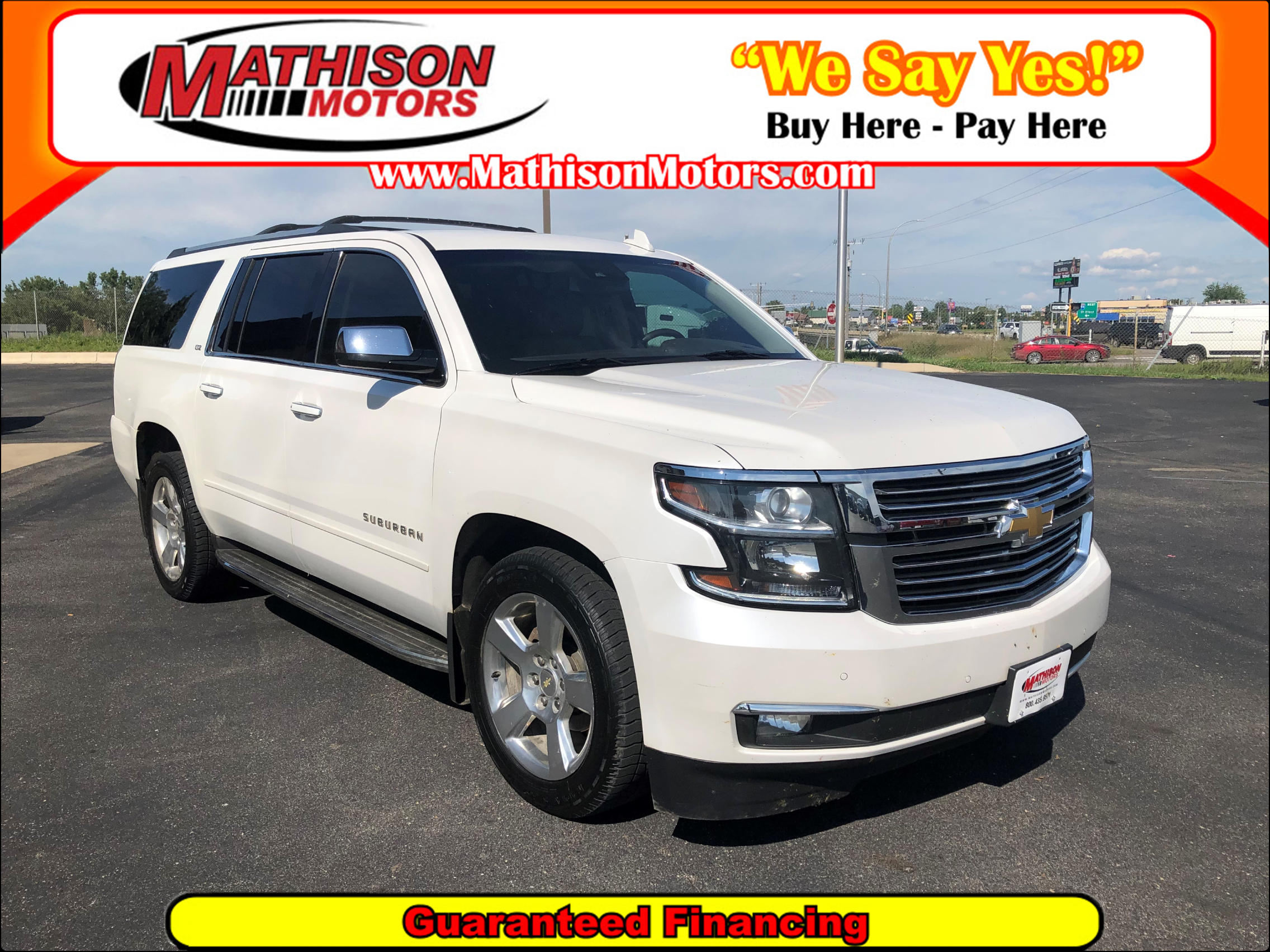 JP Motors Inc DBA Mathison Motors - Used vehicle - SUV CHEVROLET SUBURBAN 2016