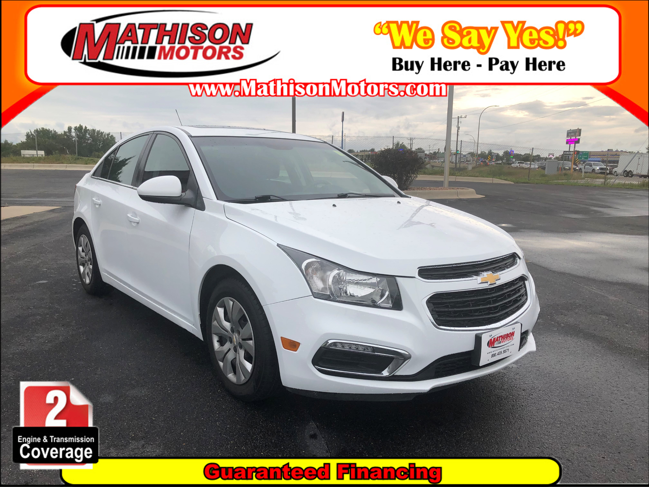 JP Motors Inc DBA Mathison Motors - Used vehicle - Sedan CHEVROLET CRUZE LIMITED 2016