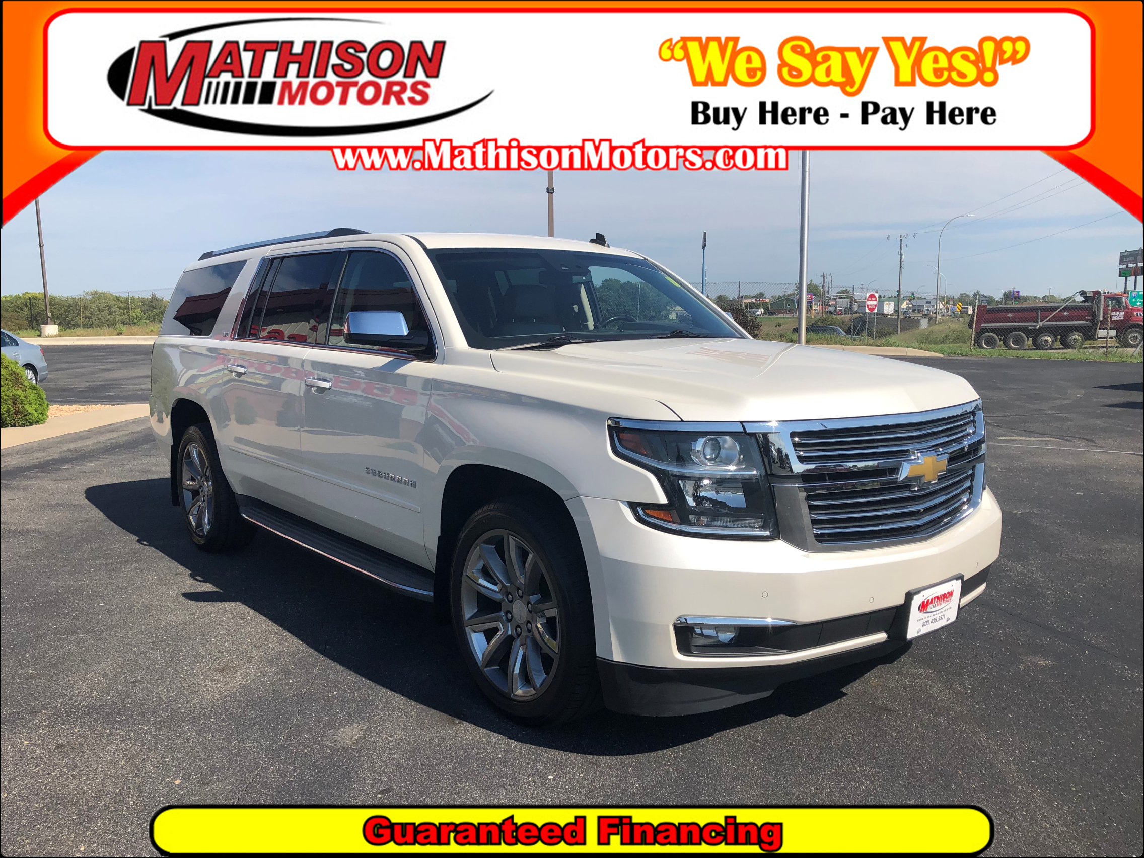 JP Motors Inc DBA Mathison Motors - Used vehicle - SUV CHEVROLET SUBURBAN 2015
