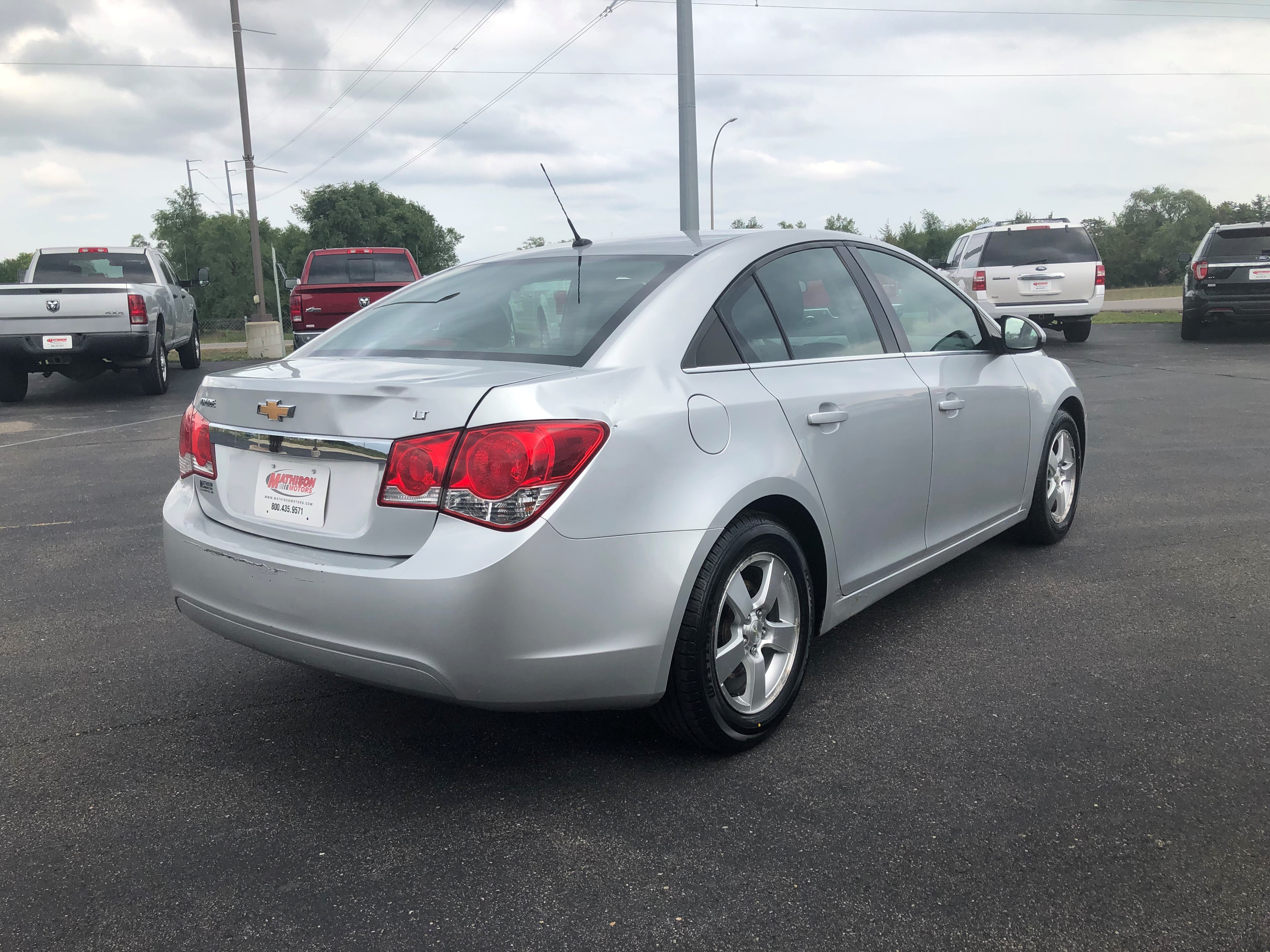 JP Motors Inc DBA Mathison Motors - Used vehicle - Sedan CHEVROLET CRUZE 2013
