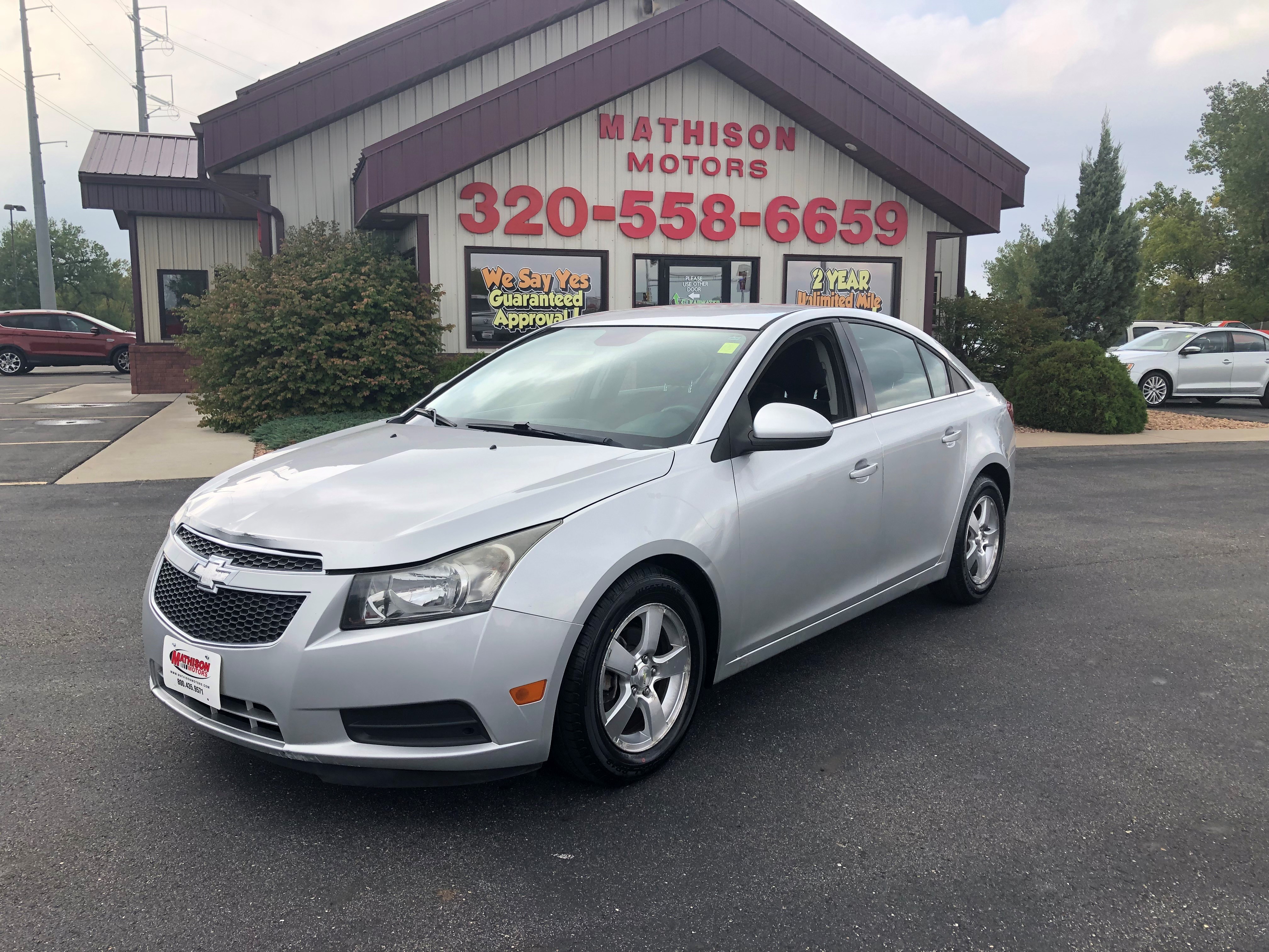 JP Motors Inc DBA Mathison Motors - Used vehicle - Sedan CHEVROLET CRUZE 2013
