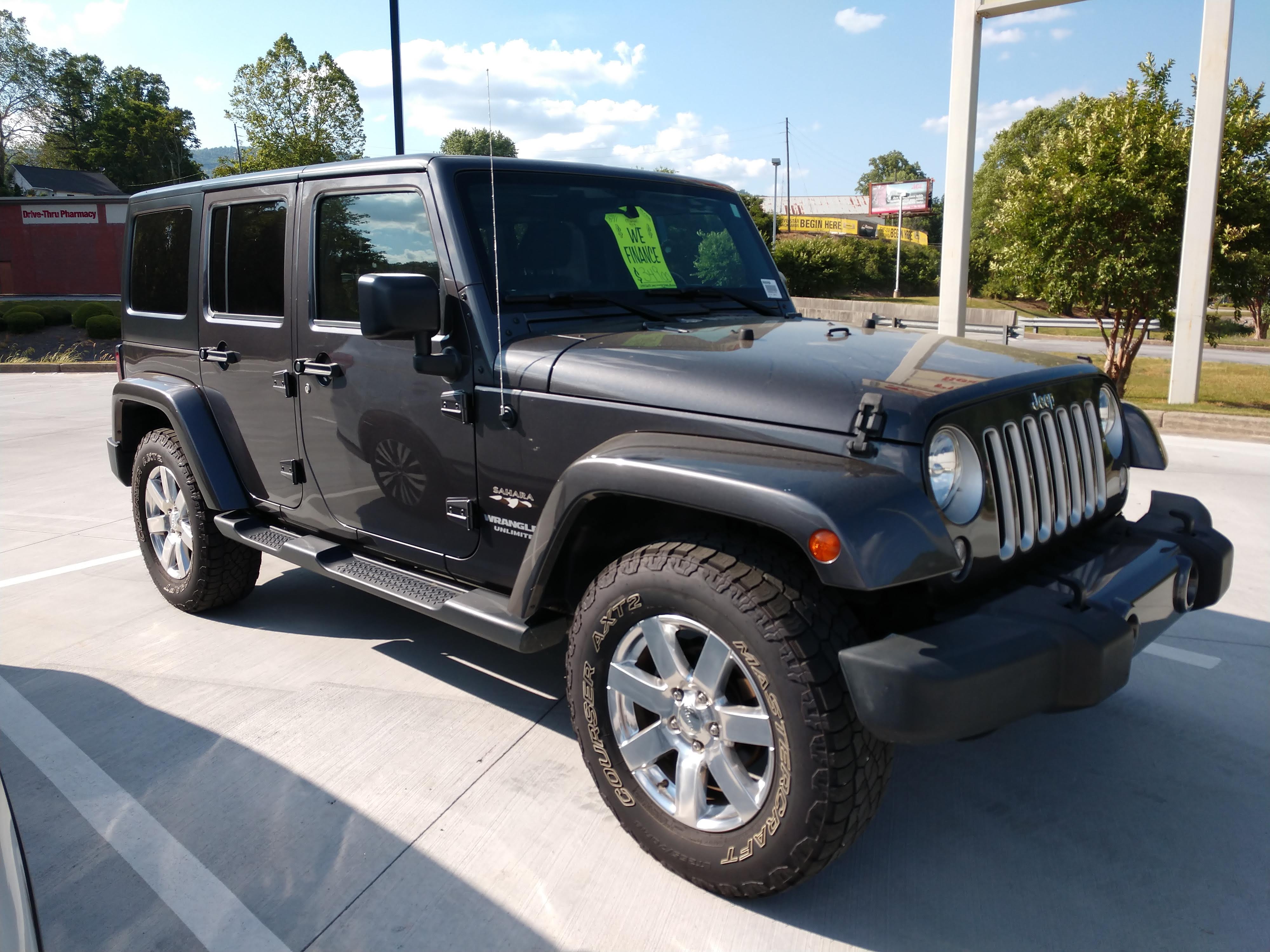 DUVALL OF FRANKLIN INC - Used vehicle - SUV JEEP WRANGLER UNLIMITED 2016