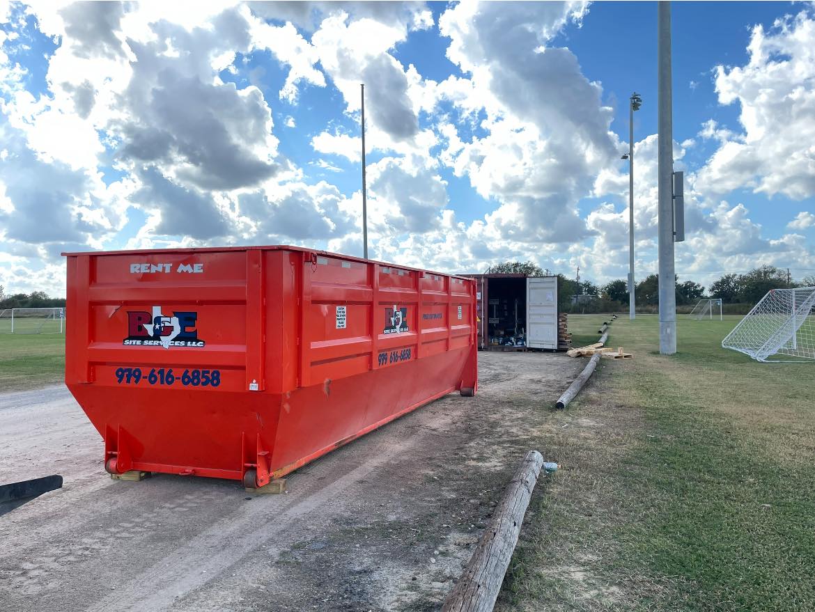B&E Site Services - Dumpster Rental Service in Huntsville TX