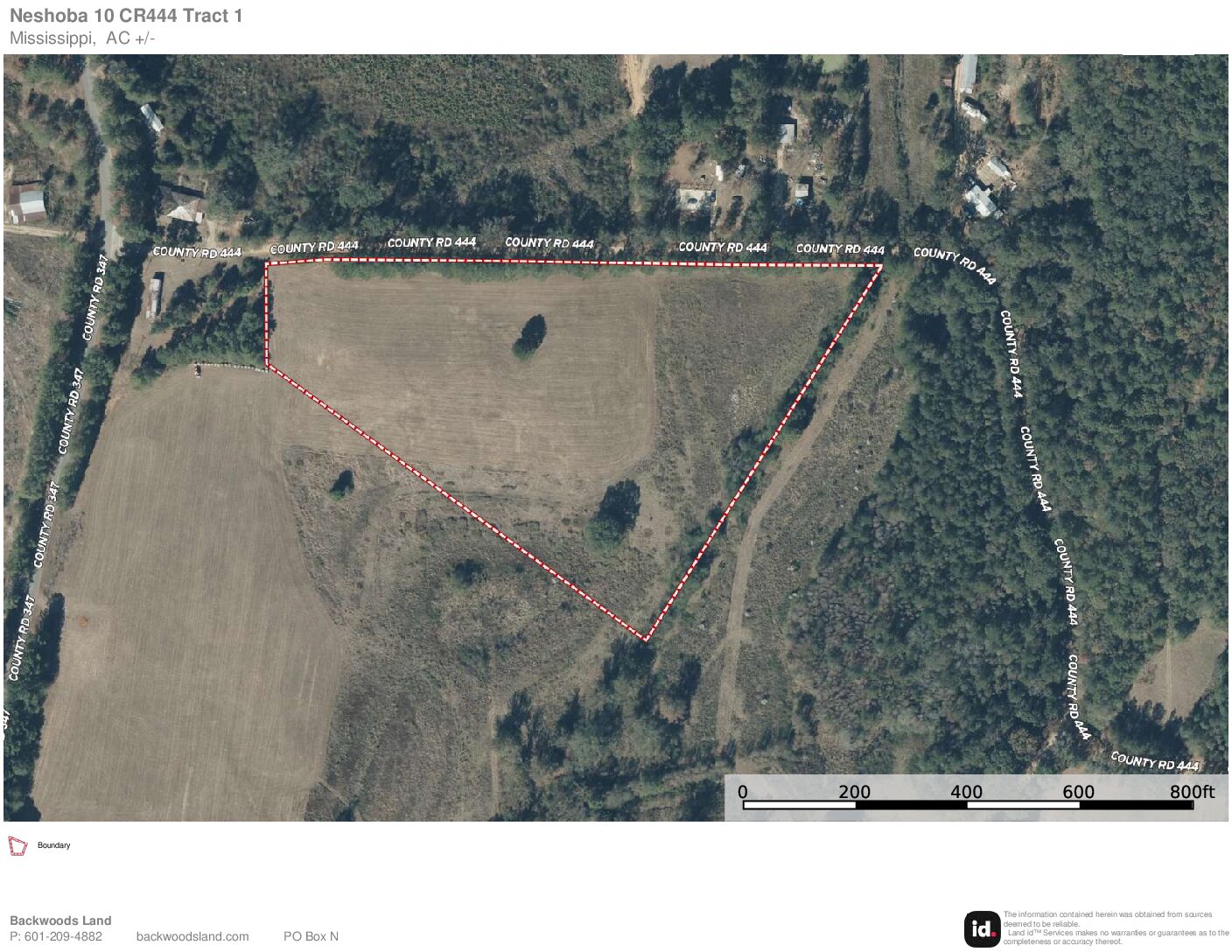 Neshoba 10 Tract 1 CR 444 Mapset