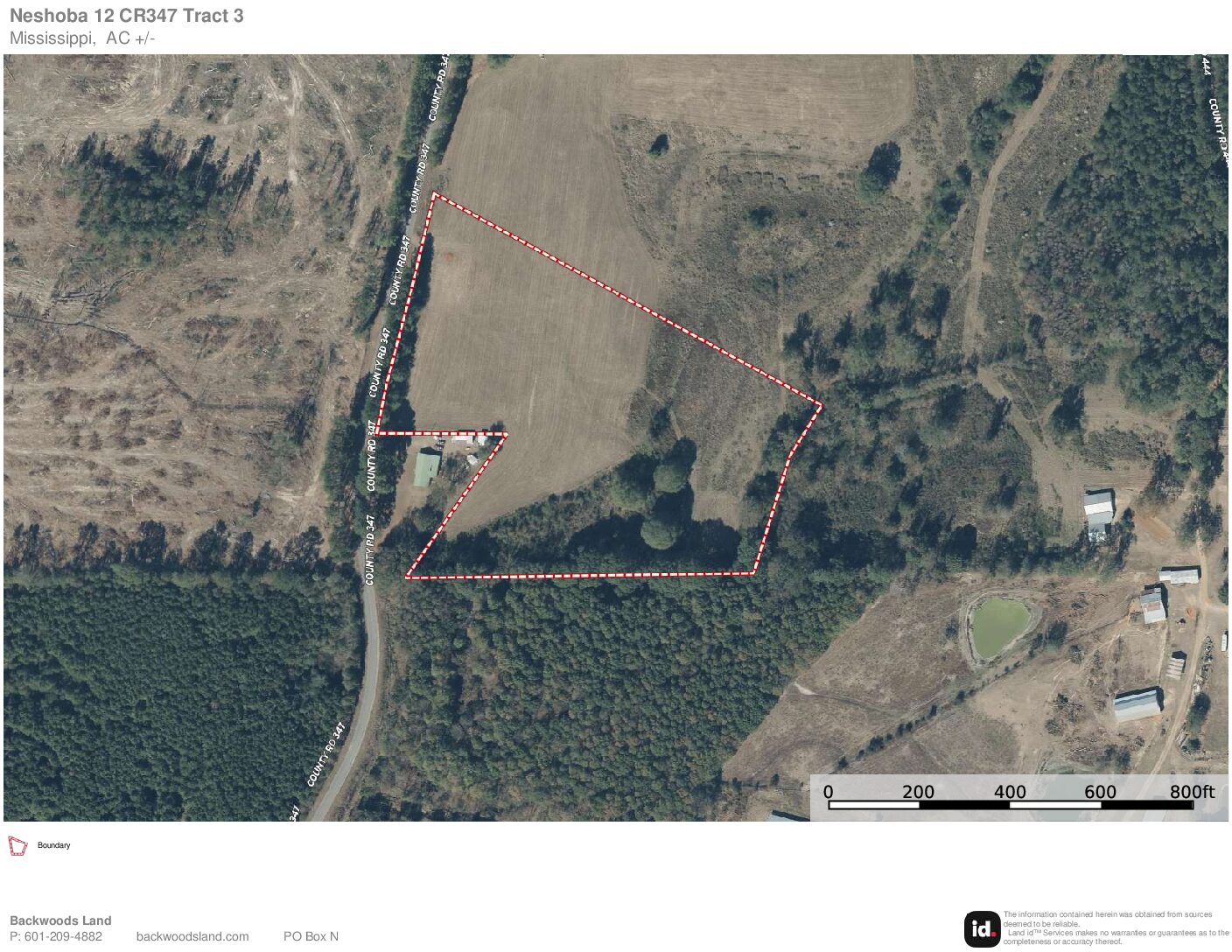 Neshoba 12 Tract 3 CR 347 Mapset