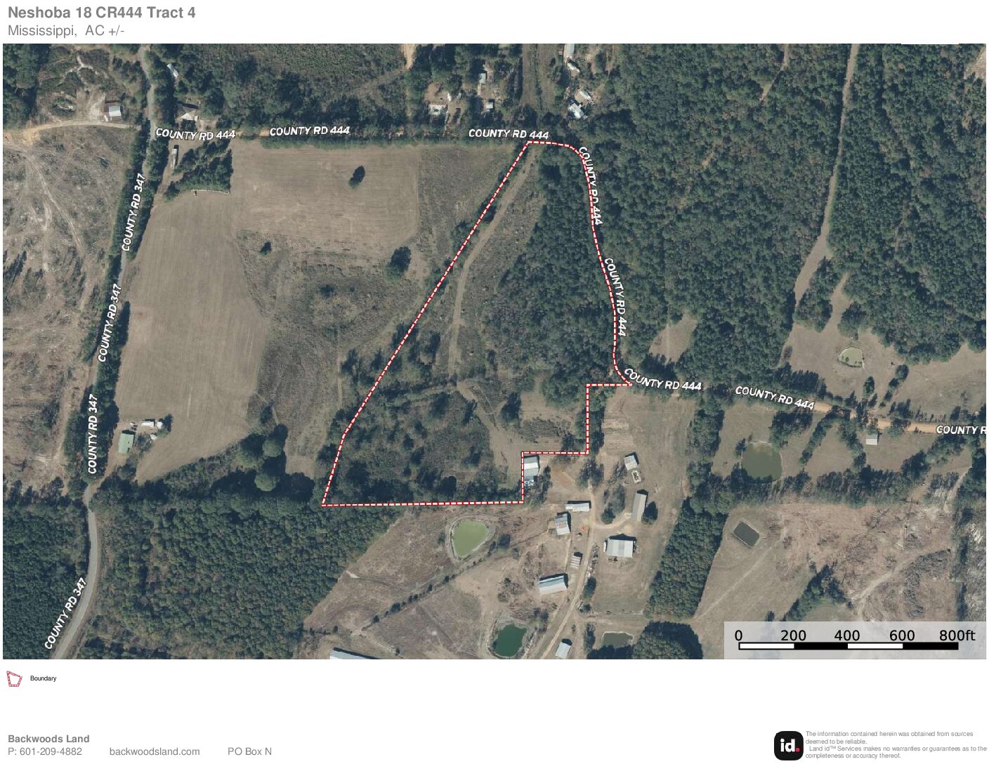 Neshoba 18 Tract 4 CR 444 Mapset