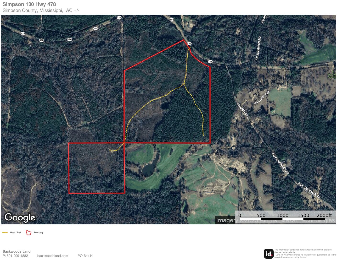 Simpson 130 Hwy 478 Mapset