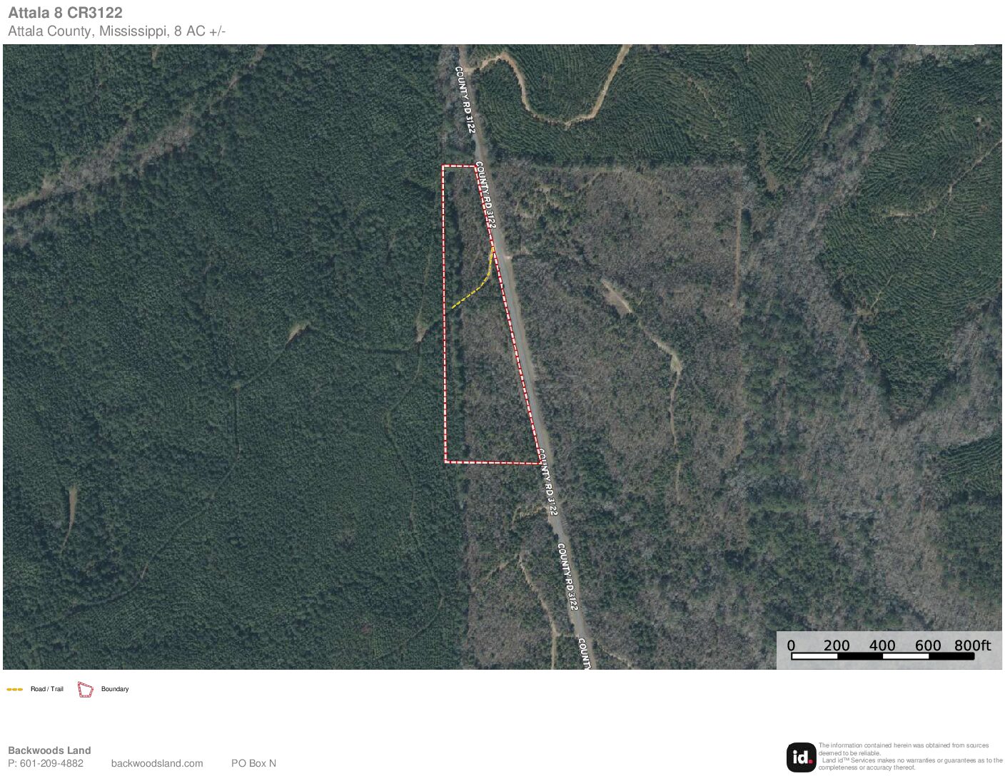 Attala 8 CR 3122 Mapset