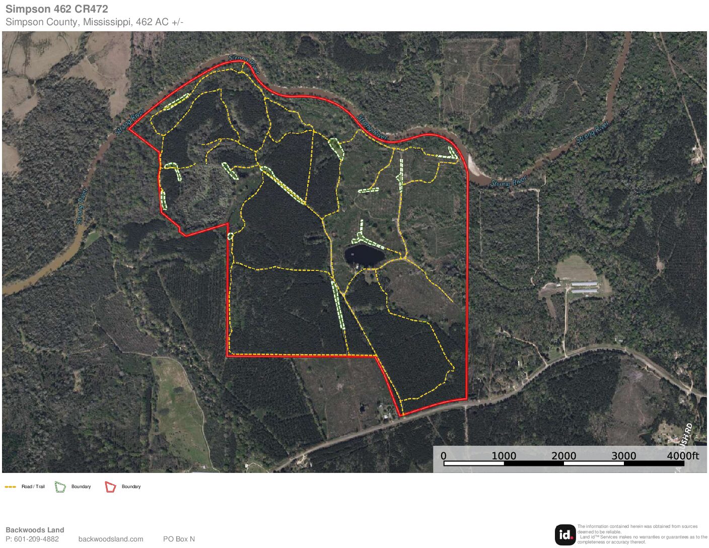 Simpson 462 Strong River CR472 Mapset