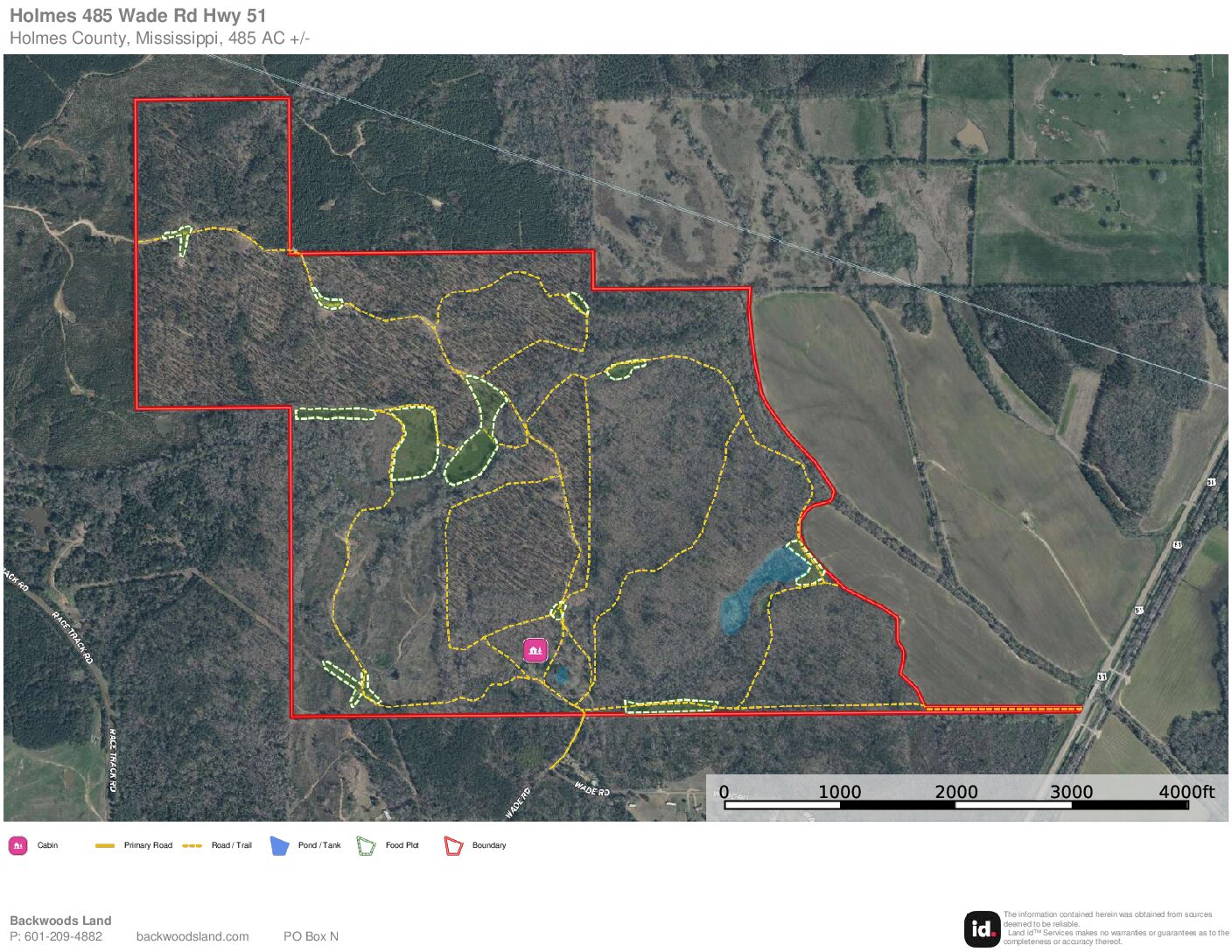 Holmes 485 Wade Rd Hwy 51 Mapset
