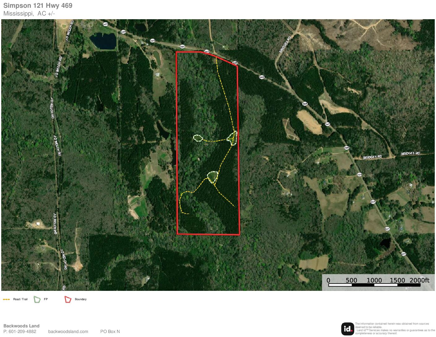 Simpson 121 Hwy 469 Mapset