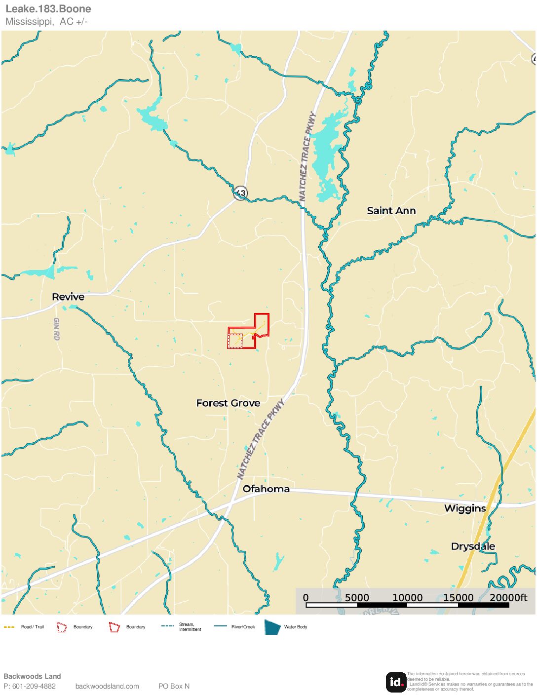 Leake 183 Boone Location