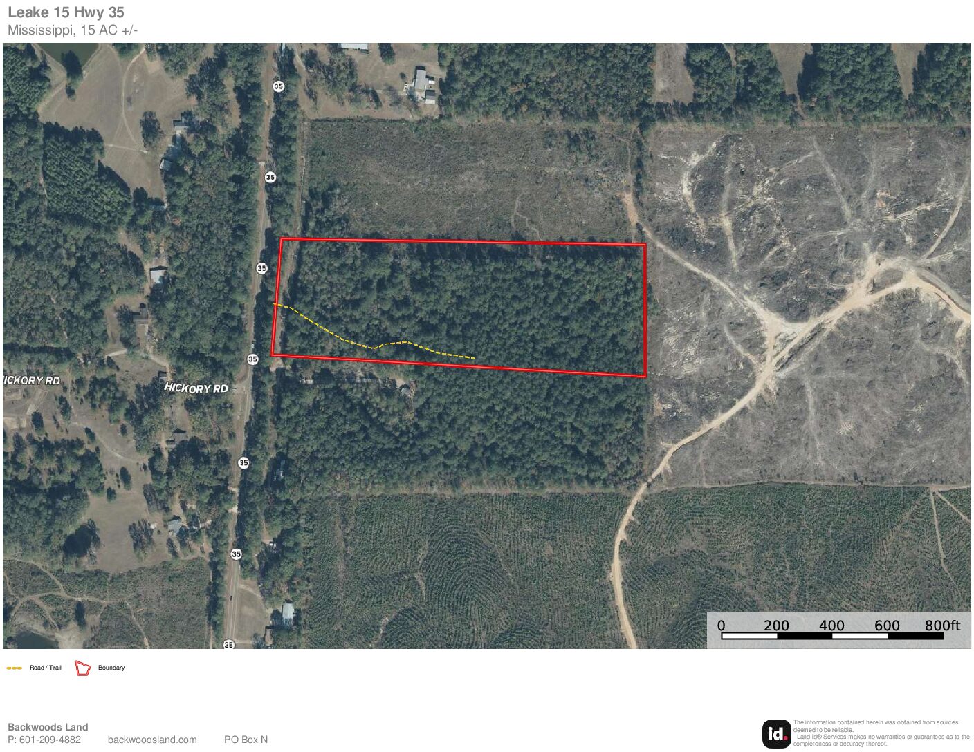 Leake 15 Hwy 35 Mapset