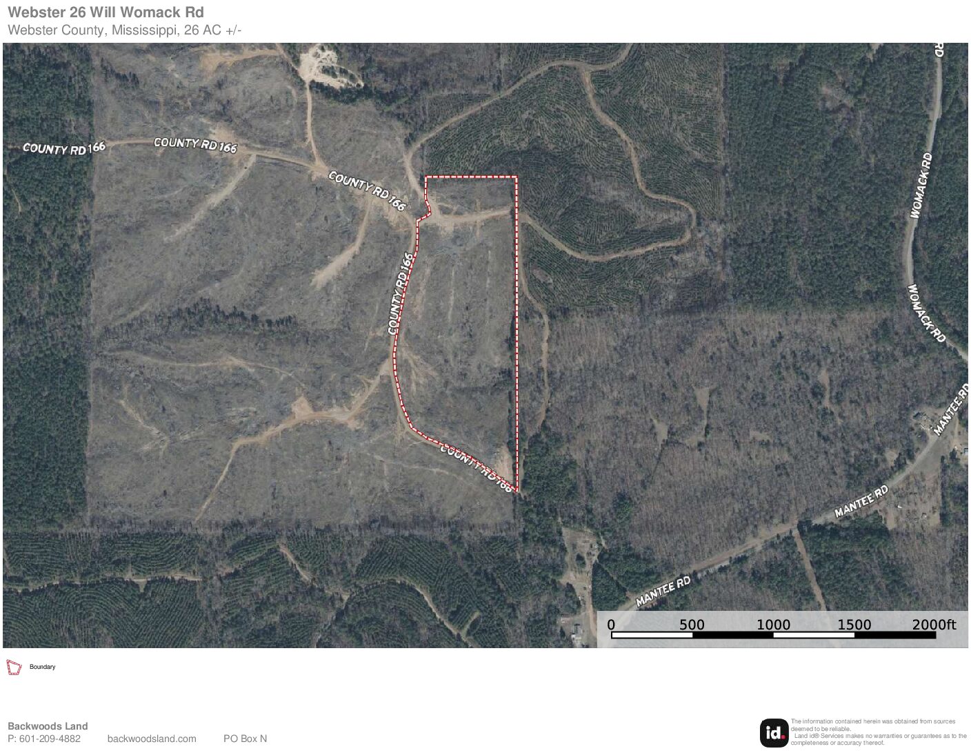 Webster 26 Will Womack Rd Mapset