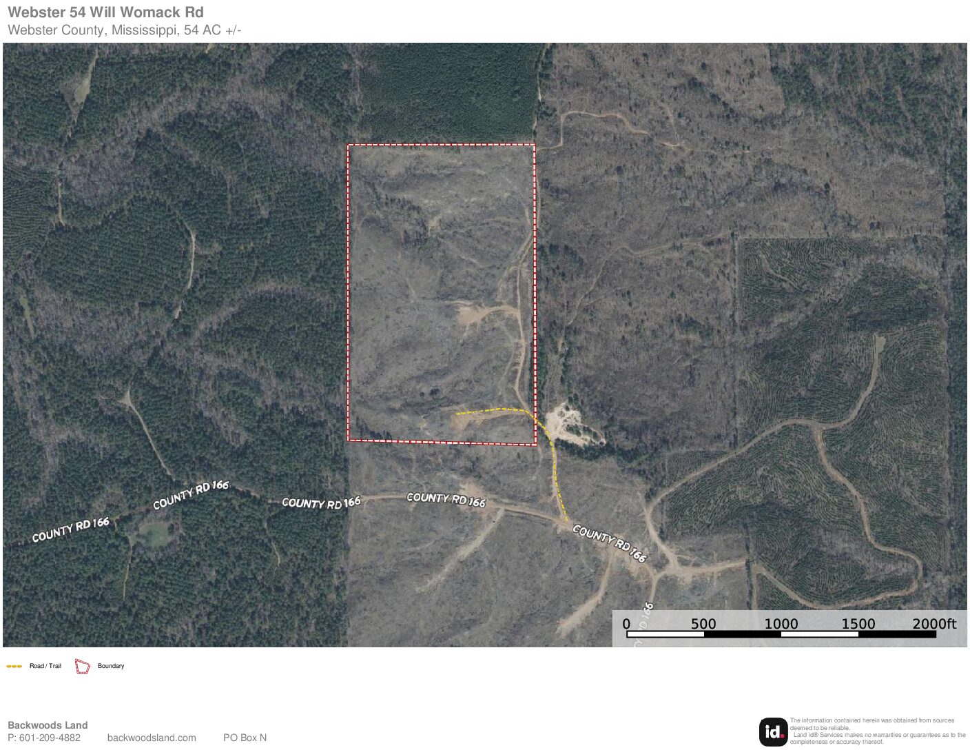 Webster 54 Will Womack Rd Mapset