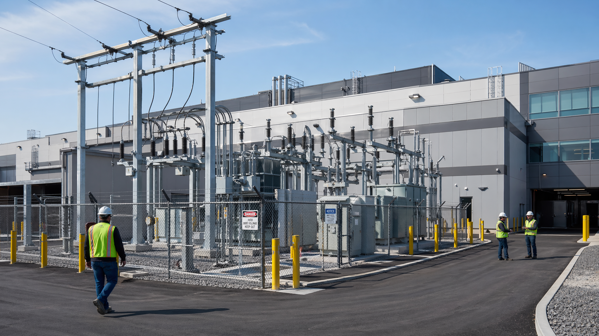 Commercial electrician