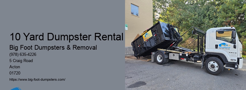 front load dumpster rental