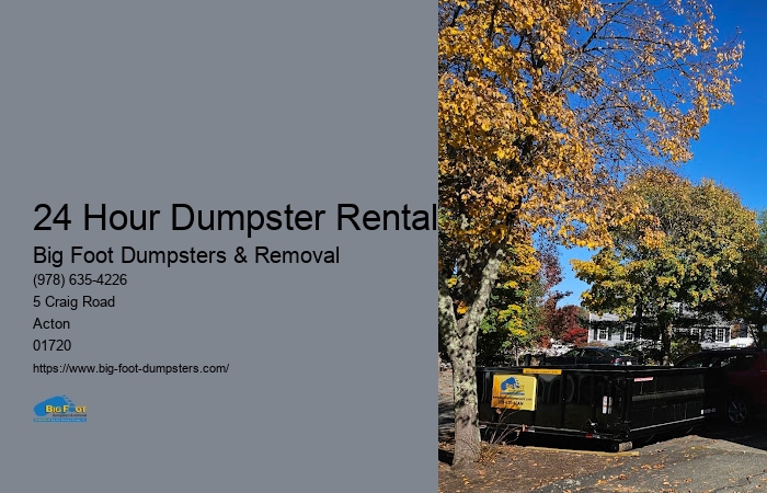 big dumpster rental near me