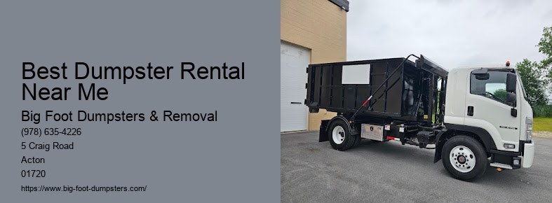 mini dumpster rental