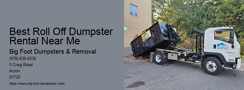 green waste dumpster rental