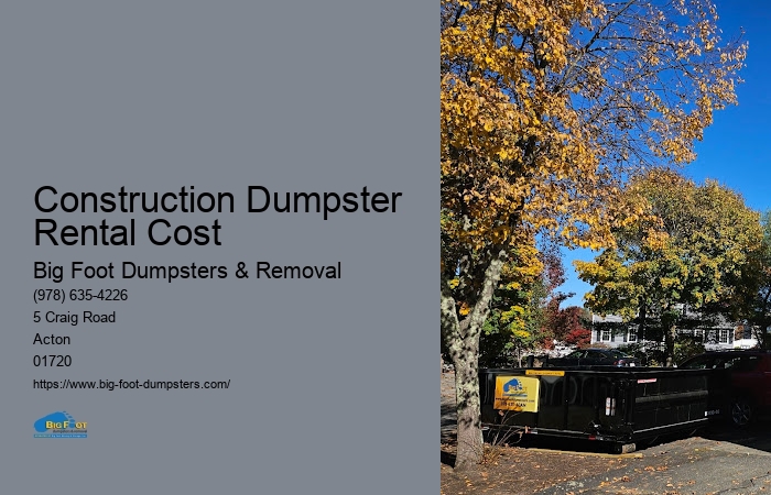 small dumpster rental prices
