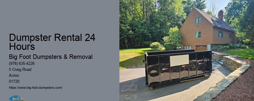garbage dumpster rental prices