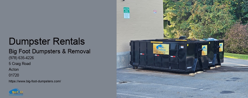 long term dumpster rental