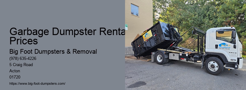 local dumpster rental near me