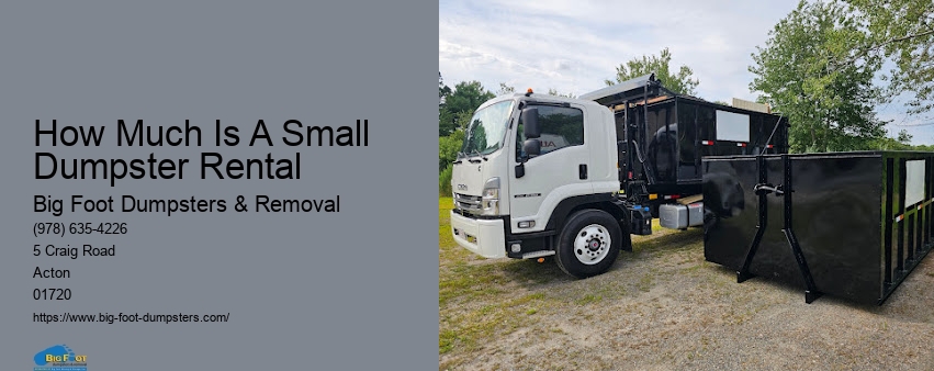 green waste dumpster rental