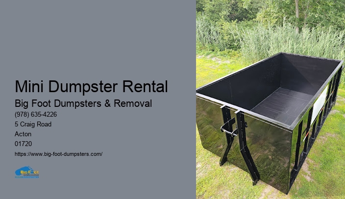 front load dumpster rental