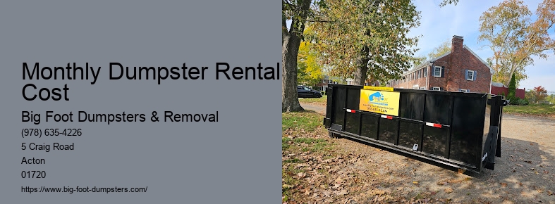 what is the most common dumpster rental