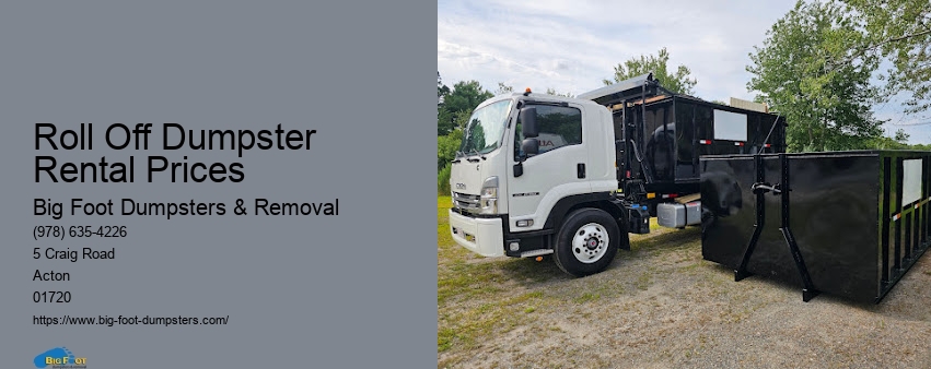 big dumpster rental near me